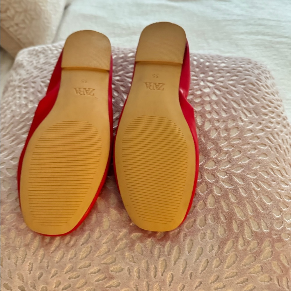 Red kids shoes
